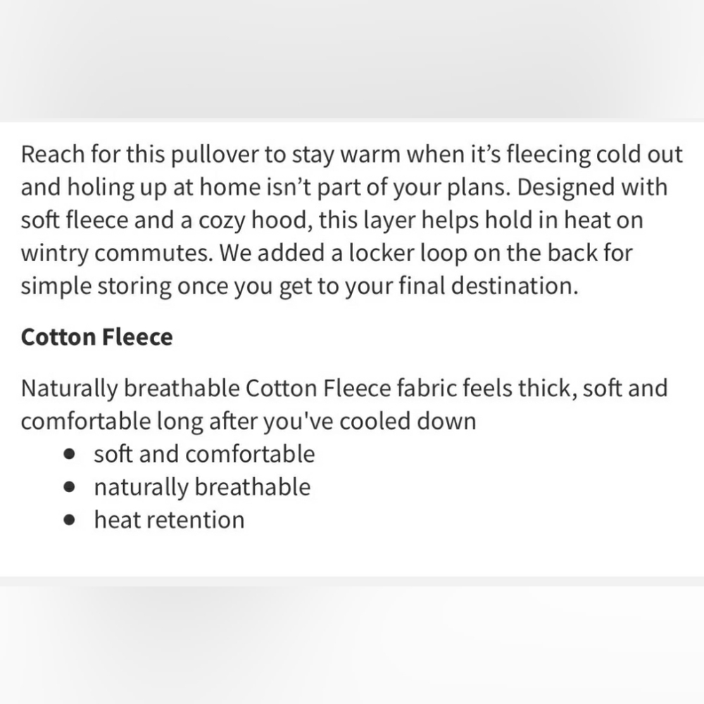 Lululemon Its Fleecing Cold Pullover Sweater Size 4 - Picture 2 of 5